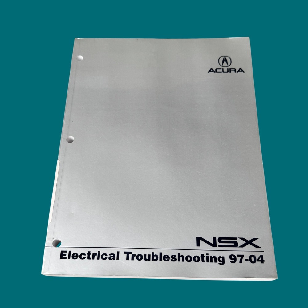 1997-2004 Acura NSX Electrical Troubleshooting Manual OEM 61SW003EL Service ETM